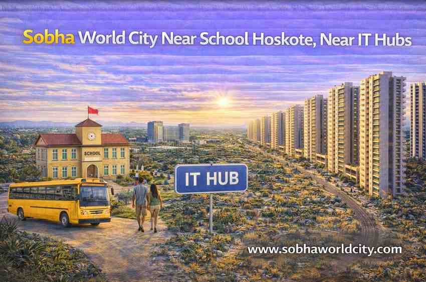 Sobha World City Near School Hoskote